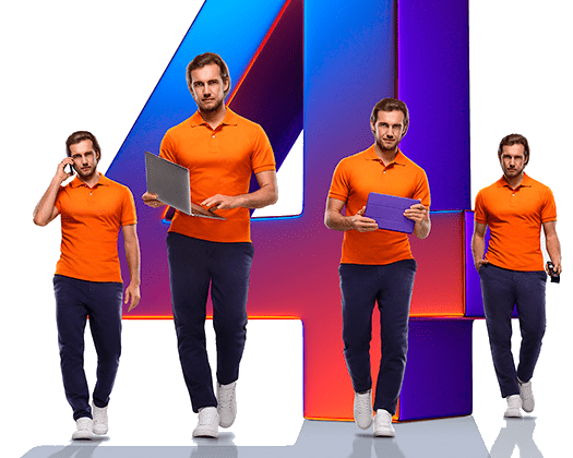 Великолепная четверка Ростелеком в&nbsp;село Сальское (Приморский край)